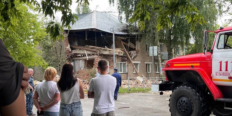 В жилом доме под Новосибирском произошел хлопок газовоздушной смеси
