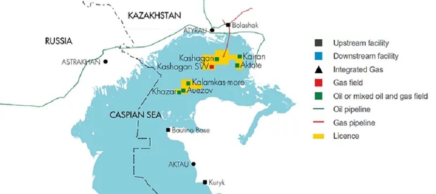 Проект ЛУКОЙЛа и КазМунайГаза по освоению месторождений Каламкас-море и Хазар в Каспии приостановлен