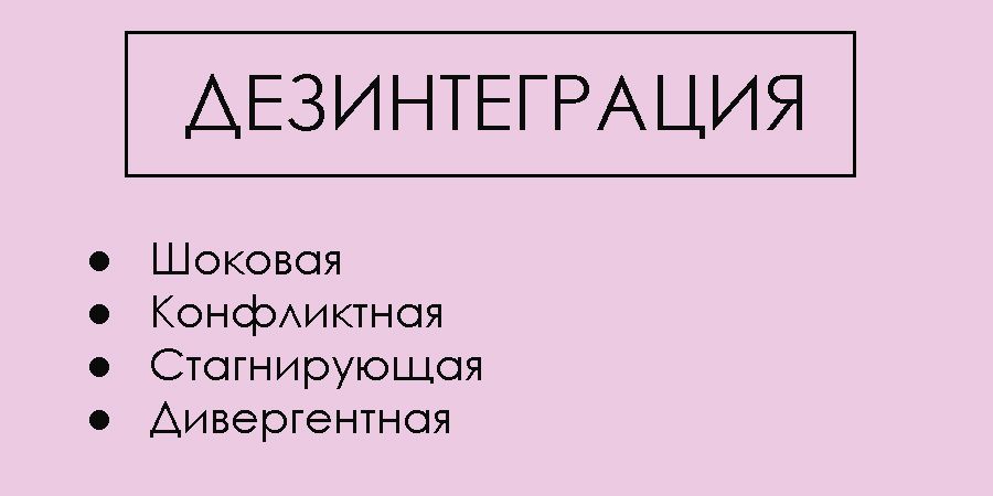 Дезинтеграция