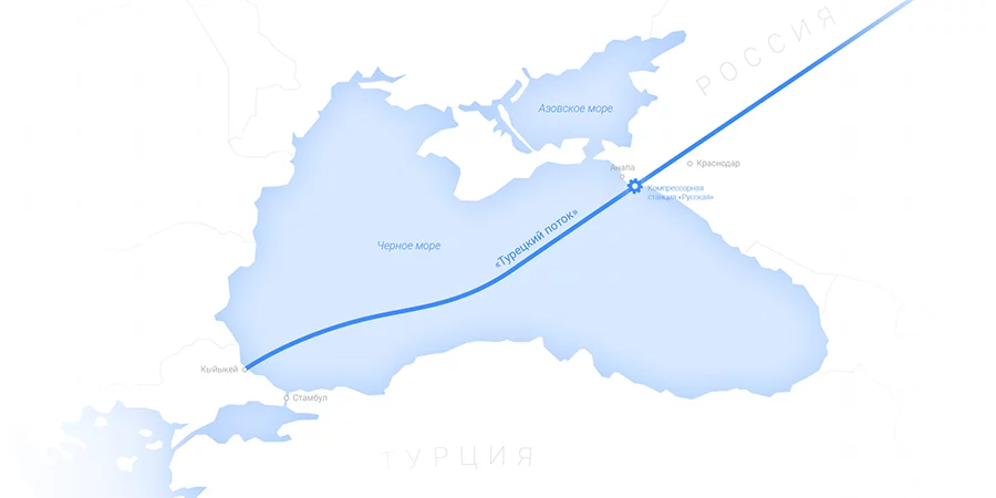 МГП Турецкий поток остановится на ППР в период с 5 по 12 июня 2023 г.