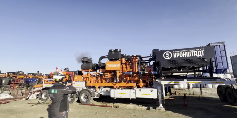 На 80% отечественная насосная установка для ГРП успешно прошла отраслевые испытания