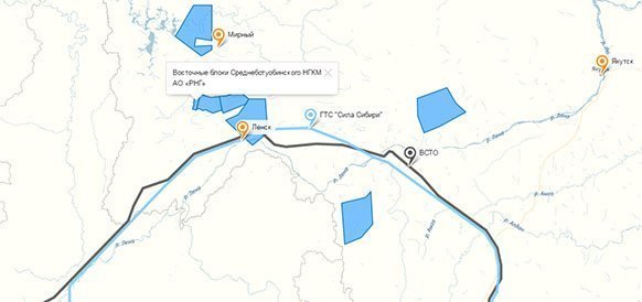 Добыча нефти на Восточных блоках Среднеботуобинского месторождения в республике Саха (Якутия) начнется в конце 2018 г