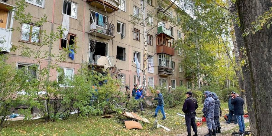 В г. Ангарск произошел взрыв бытового газа в жилом доме