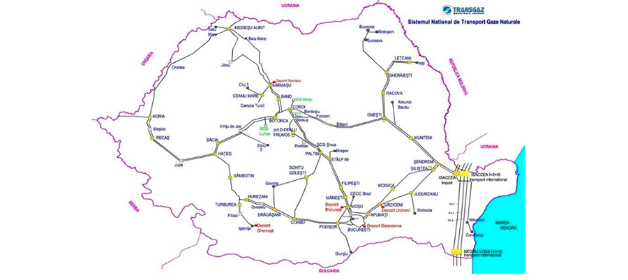 Газпром и Transgaz досрочно прекратили действие контракта на транзит российского газа через Румынию