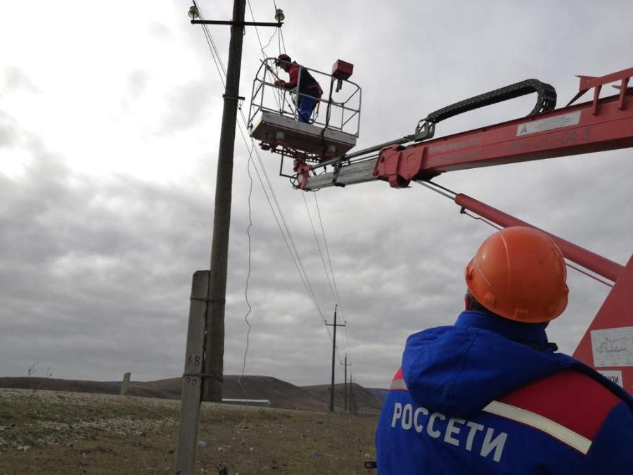 Электроснабжение всех обесточенных из-за непогоды потребителей в Дагестане восстановлено