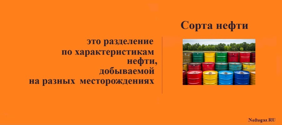 Сорта нефти. Маркерный стандарт, бенчмаркСорта нефти. Маркерный стандарт, бенчмарк

