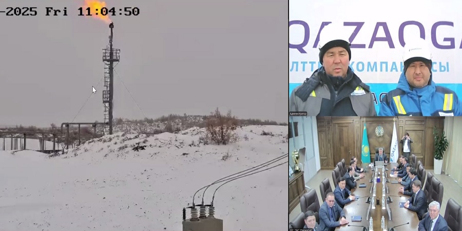 Месторождение Барханное введено в эксплуатацию в Казахстане