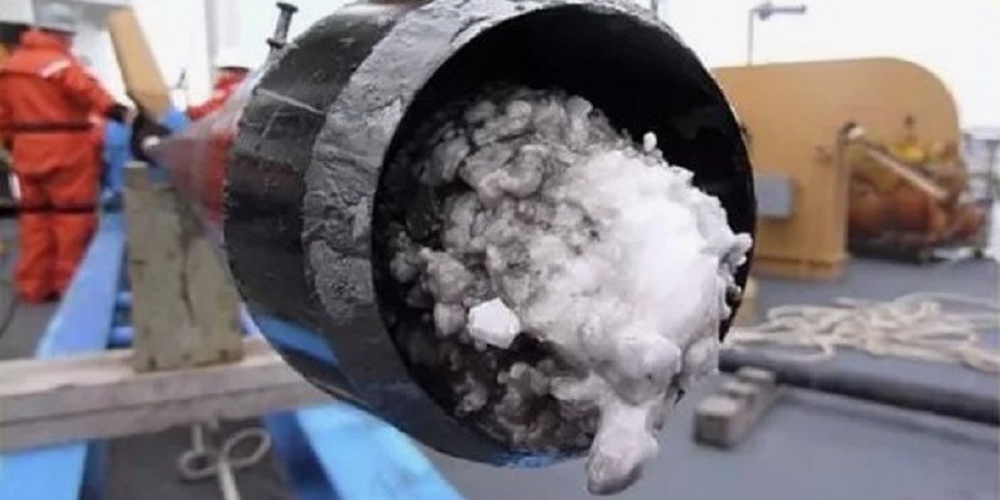 Гидратная пробка в газопроводе