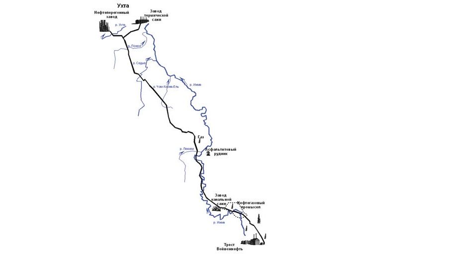 газопровод Войвож-Ухта
