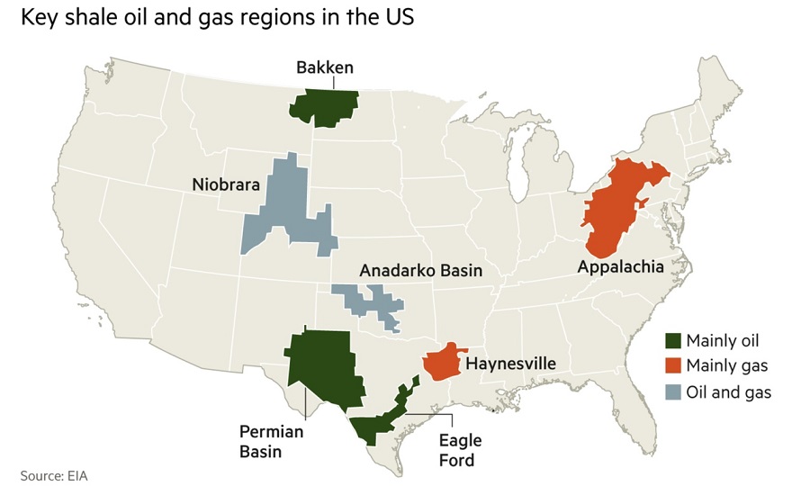 Используя рисунок 87 назовите пять главных нефтяных штатов сша определите в каких из них добыча