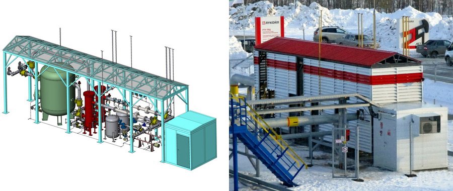 Блок подготовки попутного газа «ЭНЕРГАЗ»