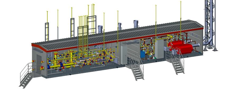 Модуль подготовки топливного газа 2