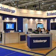 Стенд компании Schlumberger