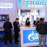 Стенд Газпром Нефтехим Салават, Газпром трансгаз Уфа. Уфа. Нефть Газ Технологии 2015