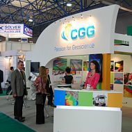 Стенд CGG, KIOGE 2013