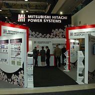 RUSSIA POWER И HYDROVISION RUSSIA, 03.03.15, ЭКСПОЦЕНТР, Стенд Mitsubishi Hitachi Power Systems