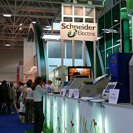 Стенд Schneider Electric (9-я Московская выставка "НЕФТЬ и ГАЗ 2007") 