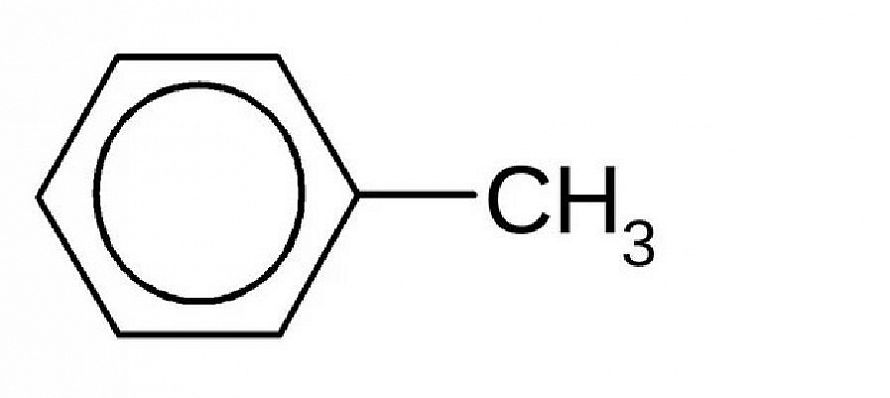 Толуол это. Толуол формула. Метилбензол структурная формула. Толуол структурная формула. Метилбензол толуол формула.