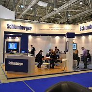 Стенд компании Schlumberger