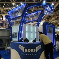 Стенд компании KORF