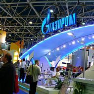 Стенд ОАО "Газпром" (9-я Московская выставка "НЕФТЬ и ГАЗ 2007")