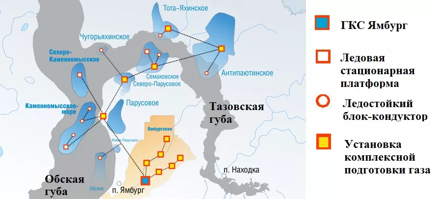 Каменномысское-море газовое месторождение