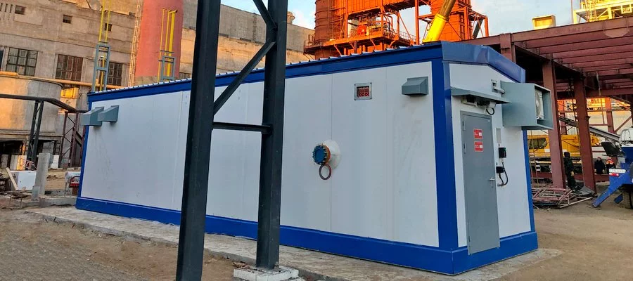 Блочный пункт подготовки газа Блочный пункт подготовки газа
