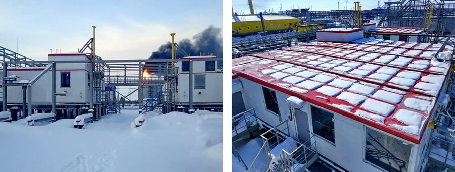 Многоблочная установка подготовки топливного газа для объектов УКПГиК на Восточном Уренгое