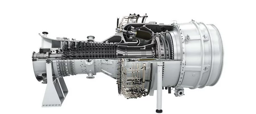 Макет турбины SGT-800 Макет турбины SGT-800