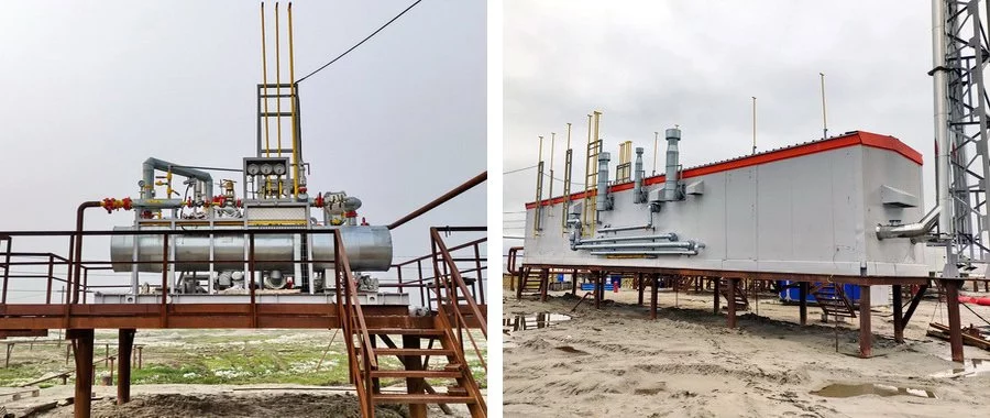 Установка подготовки топливного газа «ЭНЕРГАЗ» из двух технологических модулей Установка подготовки топливного газа «ЭНЕРГАЗ» из двух технологических модулей