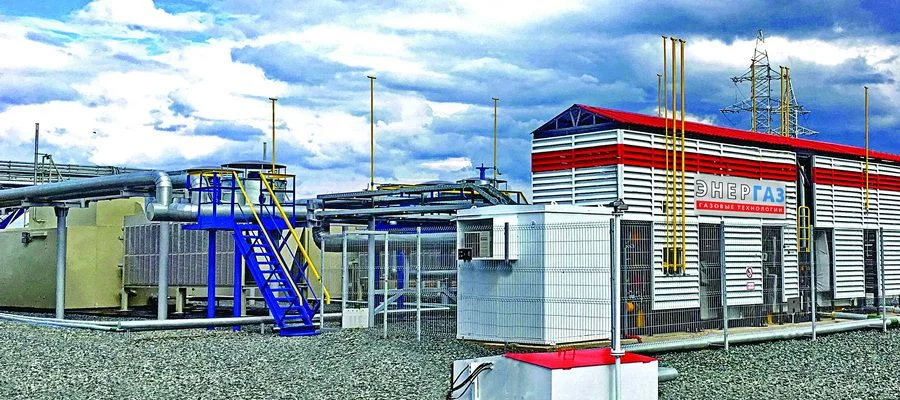 Многофункциональная система газоподготовки «ЭНЕРГАЗ». Справа – БППГ. Многофункциональная система газоподготовки «ЭНЕРГАЗ». Справа – БППГ.