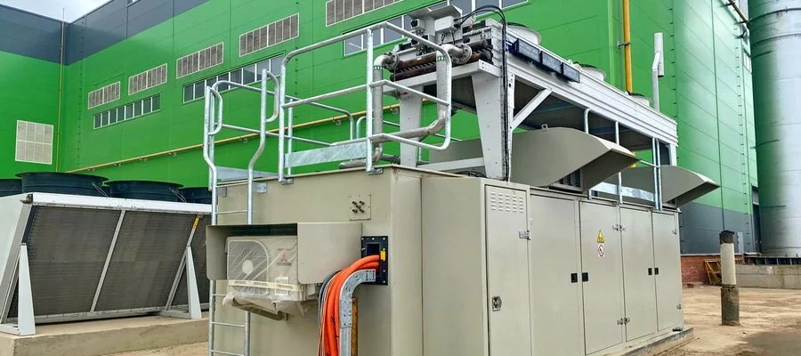 Газокомпрессорная станция смонтирована на площадке нового предприятия HAYAT Газокомпрессорная станция смонтирована на площадке нового предприятия HAYAT